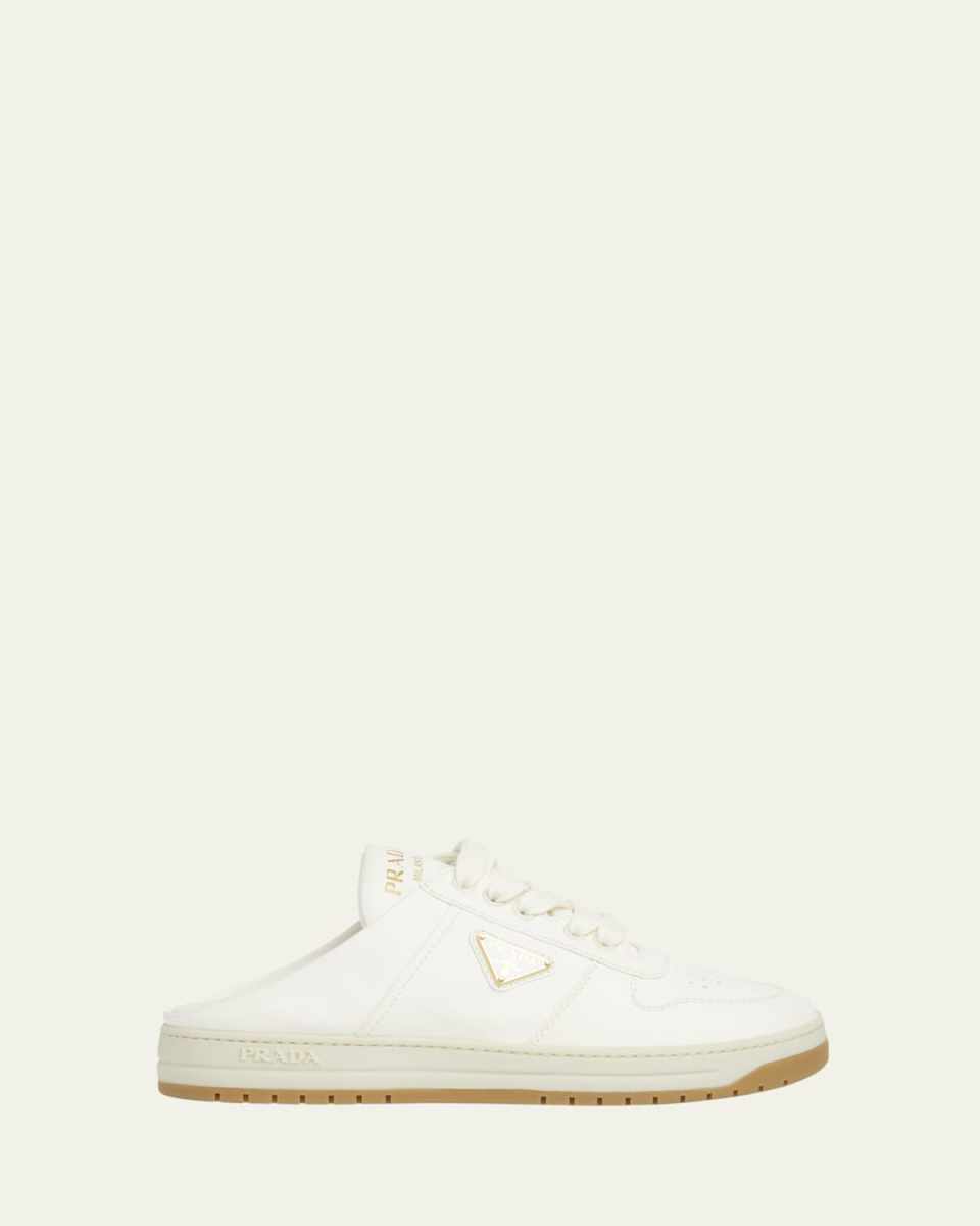 Downtown Nappa Leather Sneaker Mules